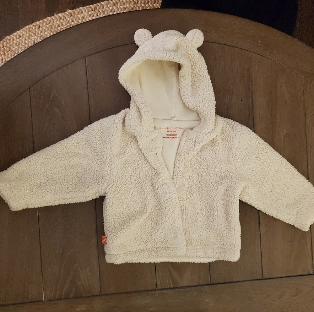Magnificent Baby magnetic closure fleece